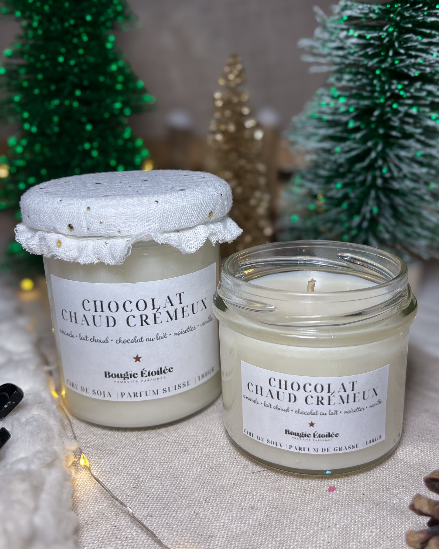 BOUGIE CLASSIQUE • CHOCOLAT CHAUD CRÉMEUX